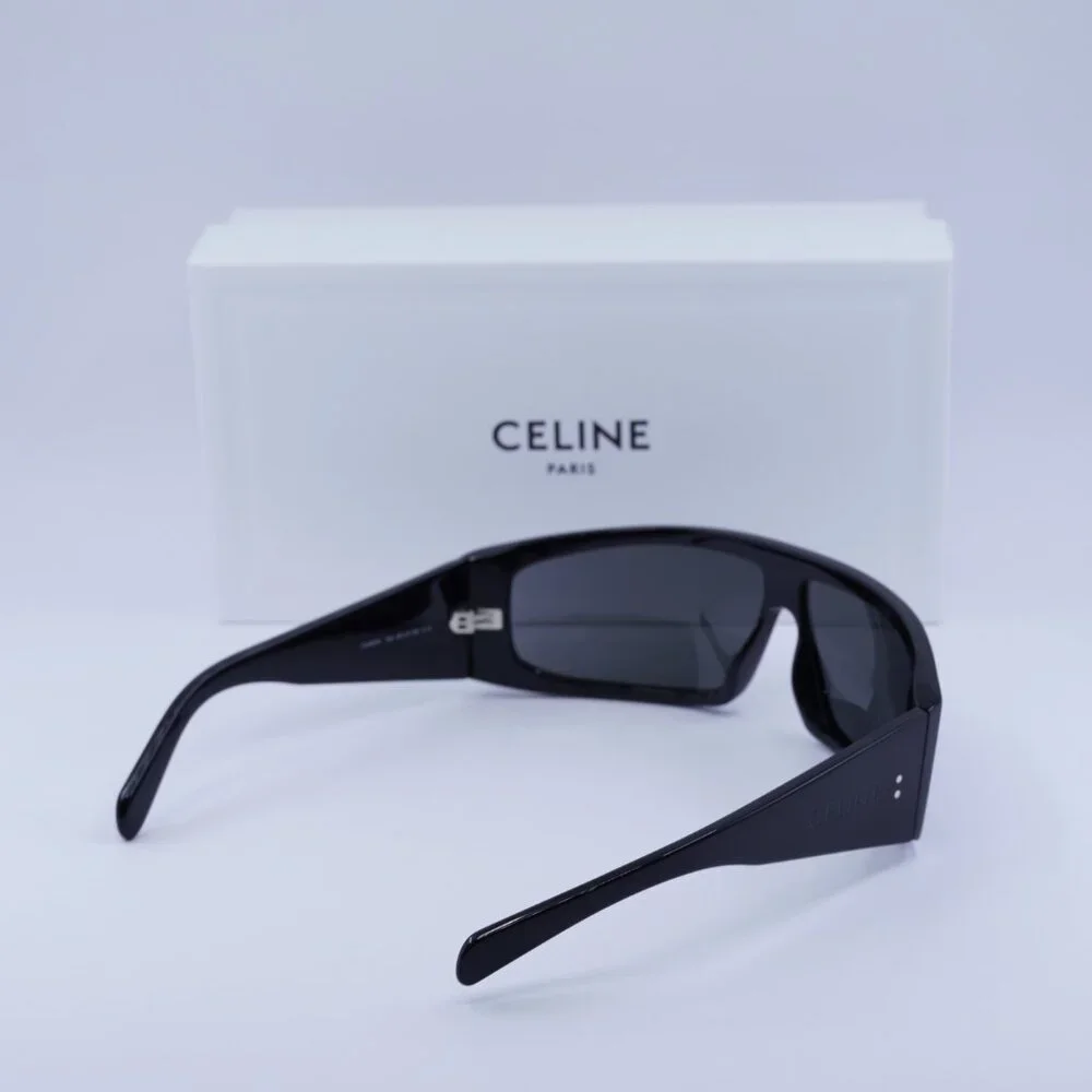 Final Price! Celine CL40291I 01A Black/Smoke Sunglasses - Picture 9 of 10